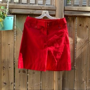 Vibrant Red H&M Skirt